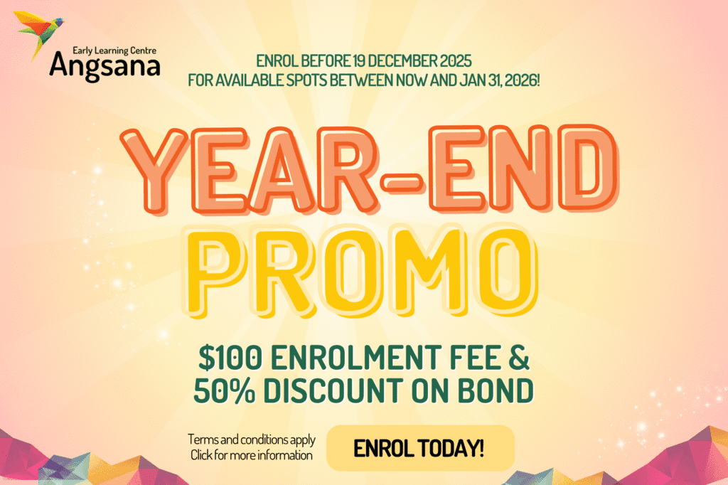 Year End Promo Banner at Angsana Early Learning Centre